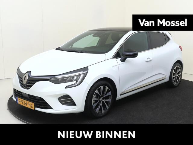 Renault CLIO 1.6 E-Tech Hybrid 145 Techno | Pack winter | Apple Carplay/Android | Camera | electronic climate control | lederen/stof bekleding | LED koplampen | lichtmetalen velgen 16" | navigatiesysteem |