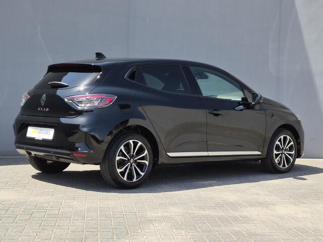 Renault CLIO 1.6 E-Tech Full Hybrid 145 techno / Fabrieksgarantie tot 09-2027 / All season banden / Rondomzicht camera / Stuur- & Stoelverwarming / Navigatie / Cruise control / Apple Carplay Android Auto / Climate control / Keyless Enrty/Start /