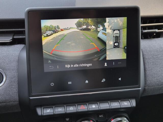 Renault CLIO 1.6 E-Tech Full Hybrid 145 techno / Fabrieksgarantie tot 09-2027 / All season banden / Rondomzicht camera / Stuur- & Stoelverwarming / Navigatie / Cruise control / Apple Carplay Android Auto / Climate control / Keyless Enrty/Start /