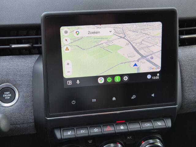 Renault CLIO 1.6 E-Tech Full Hybrid 145 techno / Fabrieksgarantie tot 09-2027 / All season banden / Rondomzicht camera / Stuur- & Stoelverwarming / Cruise control / Keyless Entry/Start / Navigatie / Apple Carplay Android Auto / Parkeersensoren voor en achter /