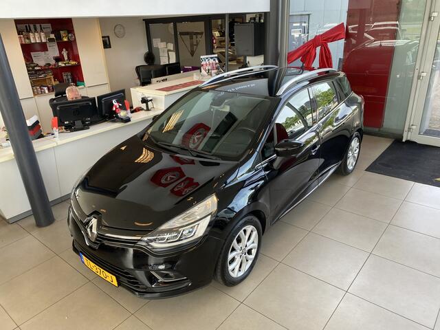 Renault CLIO Estate 0.9 TCe Intens,1e Eigenaar,Dealeronderhouden,Navigatie,Parkeerassistent,Climate&Cruiscontrol,Spraakbediening,Keyless,Trekhaak,Acteruitrijsensoren,Halfstof/Leder,Dakrail,16 Inch Lmv