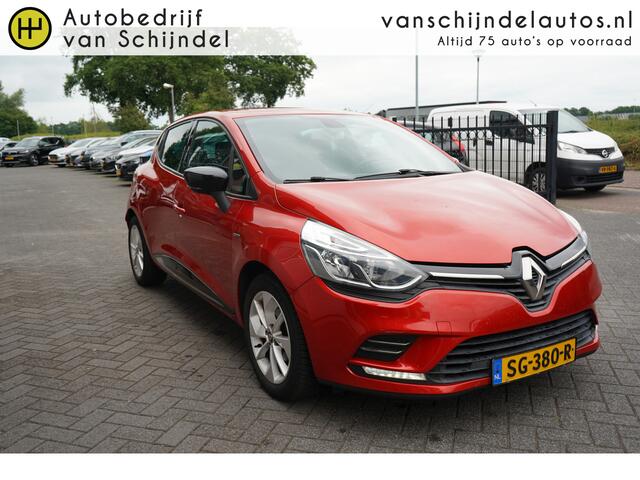 Renault CLIO 0.9 TCE LIMITED LUXE 5 DEURS NAVI ECC AIRCO CRUISECONTROL KEYLESS PRIVACYGLAS PARKEERSENSOREN LMV 4X ELECTR.RAMEN-SPIEGELS