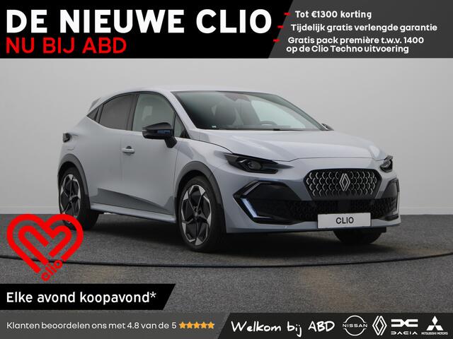 Renault CLIO Techno Full hybrid | Achteruitrijcamera | Adaptive Cruise Control | Elektronisch geregelde airconditioning