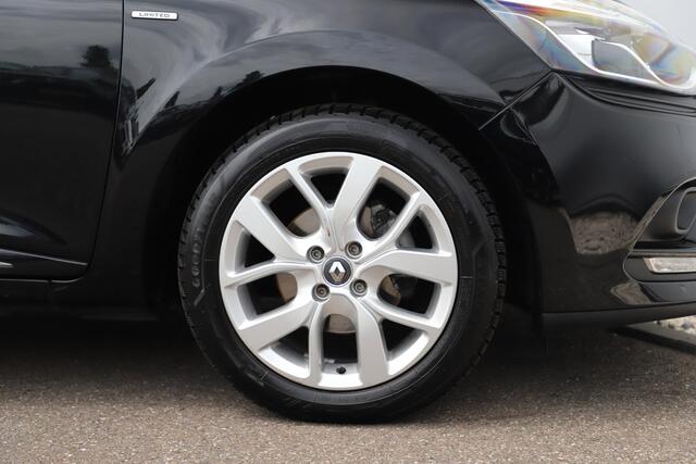 Renault CLIO 0.9 TCe Limited Navigatie Bluetooth 16 inch LMV Airco Cruise Control Donkere Ramen