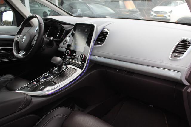 Renault ESPACE 1.6 TCe Initiale Paris 7p. / Full option! / Trekhaak / Panoramadak / Camera / Head-up / 19'' / Leder / Stuurverwarming / Navigatie / Keyless / Dodehoek / DAB / Stoelverwarming / ACC