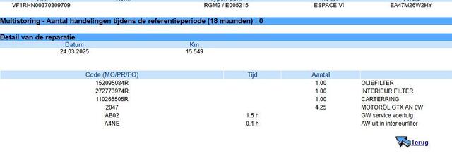 Renault ESPACE E-Tech full hybrid 200 iconic 5p. / Dealer onderhouden / Harman Kardon Audio / Panoramadak / Rondzichtcamera / Stuur- & Stoelverwarming / Adaptieve Cruise Control / Apple Carplay/Android Auto /