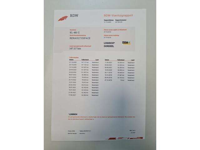 Renault ESPACE 1.6 TCe Initiale Paris 7p. Pano | Leer | Navi | Xenon | Dealer onderhouden Interesse? Bel 0642062052