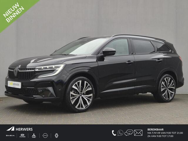 Renault ESPACE E-Tech full hybrid 200 iconic 7p. Automaat / 7 Persoons / Fabrieksgarantie tot 02-2027 / Dealer onderhouden / Allseason banden / Pack Harman Kardon premium sound / Pack Advanced Drive Assist / Panoramadak / Elektrische achterklep /