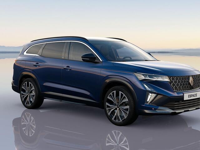 Renault ESPACE 7-zits Iconic Full Hybrid E-Tech 200 l Ook met licht interieur verkrijgbaar! l Meer dan ¤ 5.000 voorraadvoordeel! l Gratis 5 jaar fabrieksgarantie!