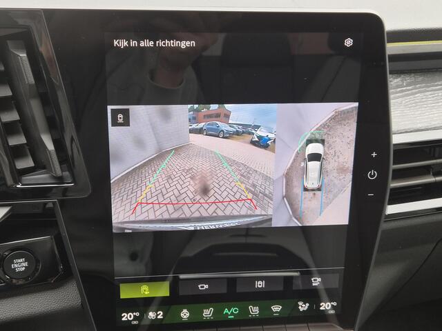 Renault ESPACE E-Tech full hybrid 200 iconic 7p. / Fabrieksgarantie tot 08-2027 / All season banden / Head Up Display / Elektrische achterklep / Stuur- Stoel & Voorruitverwarming / Panoramadak / Rondomzicht camera / Harman/Kardon Audio Systeem / Draadloze telefoon lade