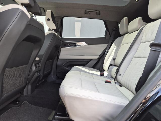 Renault ESPACE E-Tech full hybrid 200 iconic 7p. / Fabrieksgarantie tot 09-2027 / Panoramadak / Harman Kardon / Pack Advanced Drive / All season banden / Trekgewicht 1500 kg / Elektrische achterklep / Stuur- Stoel & Voorruit verwarming / Rondomzicht camera /