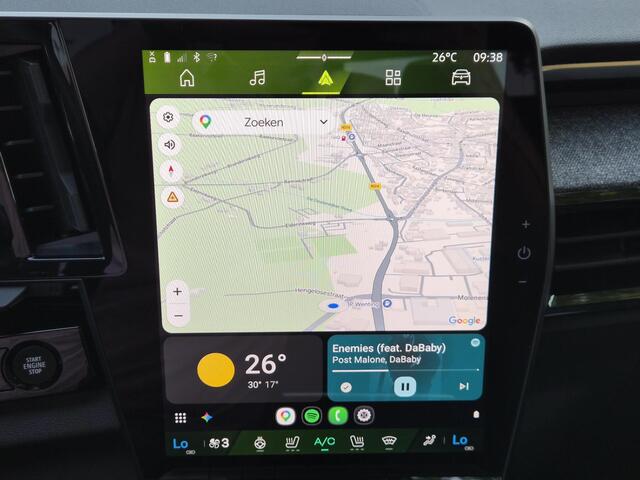 Renault ESPACE E-Tech full hybrid 200 techno 7p. / Fabrieksgarantie tot 10-2027 / All season banden / Trekgewicht 1500 kg / Elektrische achterklep / Achteruitrijcamera / Stuur- Stoel & Voorruitverwarming / Stoel met massage functie / Adaptief cruise control / Apple Carp
