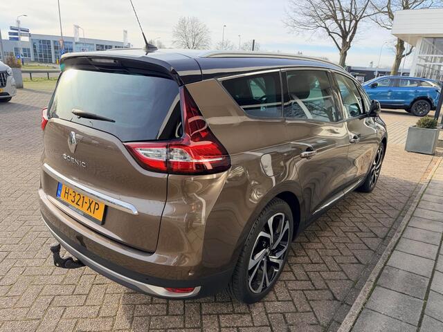 Renault GRAND SCENIC BOSE 1.3 TCe 140 EDC/AUTO, PANORAMA DAK/ HEAD-UP DISPLAY/ PARK ASSIST V+A INCL. CAMERA/ DAKRAILS SATIJN/ 4SEIZOENSBANDEN/ ETC.. 1800KG TREKGEWICHT! 1e EIGENAAR EN DEALER ONDERHOUDEN!