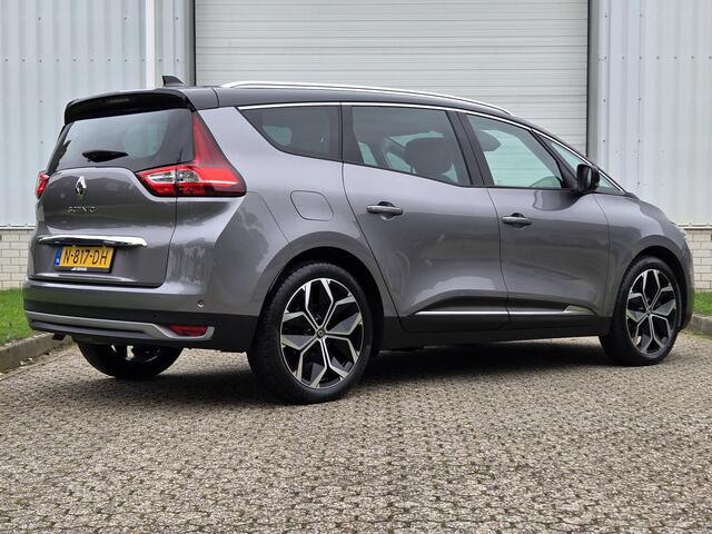 Renault GRAND SCENIC 1.3 TCe Intens 160 PK Automaat / 1e Eigenaar / Dealer Onderhouden / Lederen Bekleding met Elektrische Stoelen / Adaptief Cruise Control / Head Up Display / Bose Audio / Stoelverwarming / Dode Hoek Detectie / Achteruitrijcamera / Z.G.A.N. WINTERSET LM 7 /