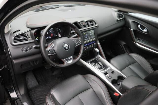 Renault KADJAR 1.2 TCe Extase 2016 NAP | FULL OPTION | Panoramadak | BOSE | Camera | Navigatie | Bluetooth | Voorruitverwarming | Climate control | Lane assist | Parkeerhulp | Stoelverwarming | Lederen bekleding | LED | Lichtmetaal | Keyless