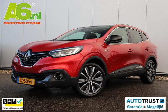 Renault KADJAR 1.2 TCe Bose 131PK Trekhaak Panoramadak Lederen Bekleding 19 inch LMV Navigatie Clima Cruise Parkeersensor