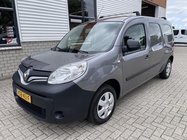 Renault KANGOO 1.5 dCi 90 Energy Comfort Maxi L2H1 / prijs rijklaar ¤ 8950 ex btw / lease vanaf ¤ 203 / euro 6 diesel / grijs metallic / navigatie / airco / trekhaak / dakdragers