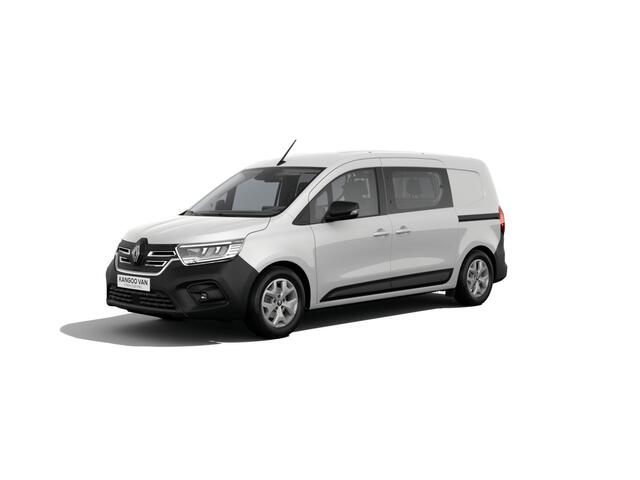 Renault KANGOO Advance - Dubbele Cabine | Cruise control en snelheidsbegrenzer | Draadloze oplader voor smartphone met Qi-charge | Elektrisch bedienbare ramen (met sneltoets bestuurderszijde)