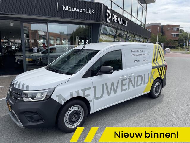 Renault KANGOO E-Tech Extra L2 22 kW 44 kWh Renault Kangoo E-Tech Extra 22 kW L2 / QUICK CHARGE DC / SCHUIFDEUR LINKS / NAVIGATIE + APPLE CARPLAY / VERWARMDE STOELEN