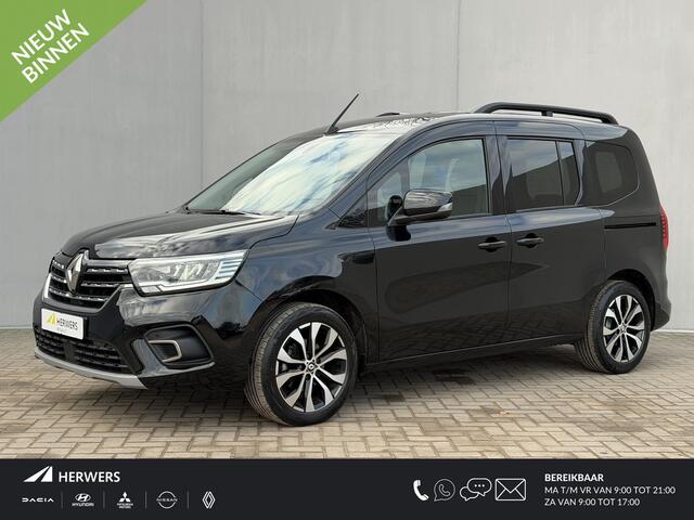 Renault KANGOO 1.3 TCe 130 Techno Automaat 5 Persoons / Trekhaak 1500Kg Trekgewicht / Dealer Onderhouden / Navigatie / Camera / PDC / Lane assist / Apple CarPlay & Adroid Auto / Cruise / Clima / DAB / Personen Bus / Park Assist /