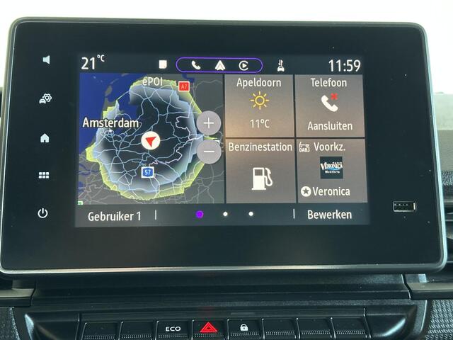 Renault KANGOO E-Tech Advance L2 22 kW 44 kWh DC LADER | NAVIGATIE | CLIMA