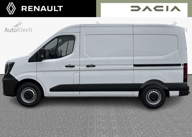 Renault MASTER T35 2.0 dCi 130 L2H2 Advance - zijschuifdeur links - openR link navigatiesysteem - vierseizoenbanden - trekhaak - houten laadvloer en zijwandbekleding - achteruitrijcamera - rear step - Reservewie