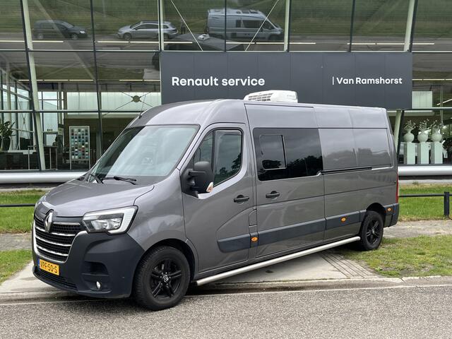Renault MASTER T35 2.3 dCi 180 L3H2 180 PK / Koelwagen & Diepvries / 6 Persoons/DC Dubbelcabine / Trekhaak / Apple Carplay - Android Auto /