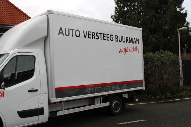 Renault MASTER Bakwagen + Laadklep T35 2.3 dCi 145PK Achteruitrijcamera, Airconditioning, Audio/BlueTooth, Cruise control, DHollandia Bakopbouw met laadklep, Energy Red By Renault