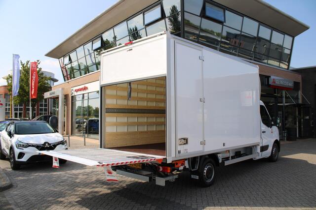 Renault MASTER Bakwagen + Laadklep T35 2.3 dCi 145PK Achteruitrijcamera, Airconditioning, Audio/BlueTooth, Cruise control, DHollandia Bakopbouw met laadklep, Energy Red By Renault
