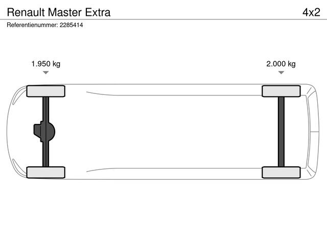 Renault MASTER Extra | Achteruitrijcamera | C-Shape LED dagrijverlichting | Elektronisch geregelde airconditioning