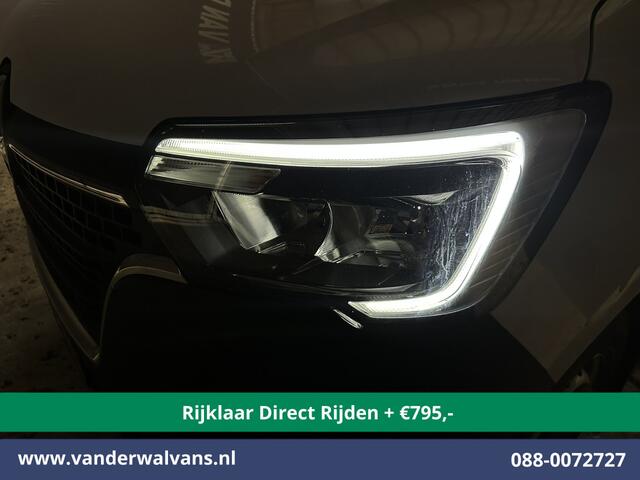 Renault MASTER 2.3 dCi 146pk Bakwagen 232cm Hoog Laadklep Zijdeur Euro6 *Rijklaar Direct Rijden* Airco | Lat om Lat betimmering | LED Cruisecontrol, Bijrijdersbank
