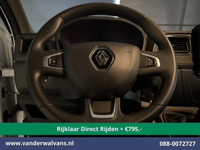 Renault MASTER 2.3 dCi 146pk Bakwagen 232cm Hoog Laadklep Zijdeur Euro6 *Rijklaar Direct Rijden* Airco | Lat om Lat betimmering | LED Cruisecontrol, Bijrijdersbank