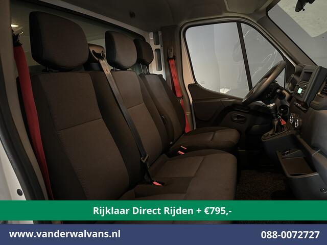 Renault MASTER 2.3 dCi 146pk Bakwagen 232cm Hoog Laadklep Zijdeur Euro6 *Rijklaar Direct Rijden* Airco | Lat om Lat betimmering | LED Cruisecontrol, Bijrijdersbank