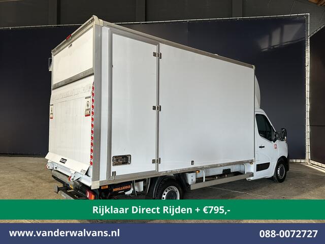 Renault MASTER 2.3 dCi 146pk Bakwagen 232cm Hoog Laadklep Zijdeur Euro6 *Rijklaar Direct Rijden* Airco | Lat om Lat betimmering | LED Cruisecontrol, Bijrijdersbank
