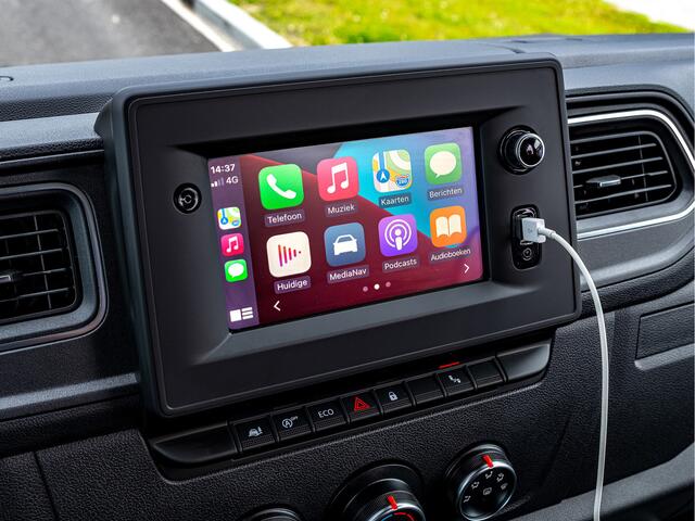 Renault MASTER T35 2.3 dCi 165 PK L3 Bakwagen Citybox 430x220x232 met laadklep 750Kg DHollandia, Multimedia.