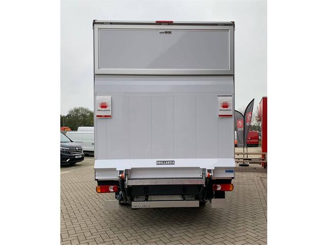 Renault MASTER E-Tech T35 87 kWh 130 kW snelladen L3 Bakwagen Citybox met laadklep 750Kg DHollandia, Camera, Multimedia, Verwarmde voorruit.