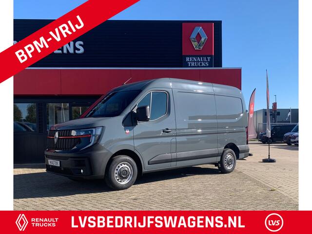 Renault MASTER T35 2.0 dCi 150 PK L2H2 Multimedia met Google services, Dubbele schuifdeur, Camera, Trekhaak, Apple carplay, Verwarmde voorruit.