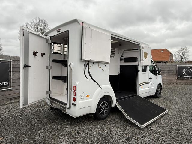Renault MASTER PAARDENWAGEN BARBOT | DUB CAB | 5 ZITPLAATSEN | HENGST | 2020 | 64.103KM | MARGE | NL KENTEKEN