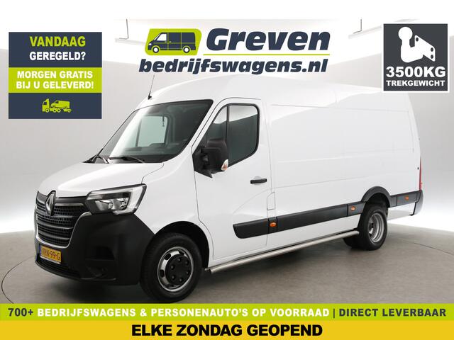 Renault MASTER T35 2.3 dCi L3H2 | 3500kg Trekgew. | Trekh. | Dubbellucht | Airco | Cruise | 3-Zits | Navi