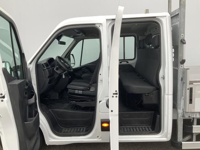 Renault MASTER T35 2.3 dCi 165 L4 Dub Cab PickUp Navi 6 Zits Trekhaak 3500 kg Dub Lucht Bakmaat L.395/B.215/H.0.40 CM .Euro 6
