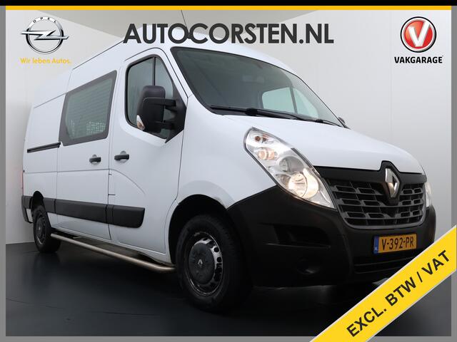 Renault MASTER T35 2.3DCI L2H2 3-Persoons 2X Schuifdeur Airco Camera Cruise Control Pdc Betonplex Vloer Wandbetimmering Schuifdeuren Achterdeuren Sidebars Euro 6 Origineel Nederlandse Auto