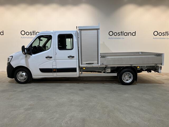 Renault MASTER 2.3 dCi 145 PK L4 DL RWD DC Dubbel Cabine Open Laadbak / Euro 6 / Trekhaak 3500 KG / Airco / Cruise Control / 27.300 KM !!