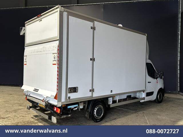 Renault MASTER 2.3 dCi 146pk Bakwagen 233cm Hoog Laadklep Zijdeur Euro6 Airco | LED | Lat om Lat Betimmering Cruisecontrol, Bijrijdersbank