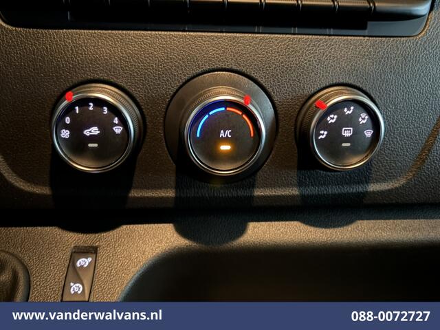 Renault MASTER 2.3 dCi 136pk L2H2 Euro6 Airco | Camera | Navigatie | LED | 2500kg Trekhaak | Cruisecontrol Parkeersensoren, Bijrijdersbank