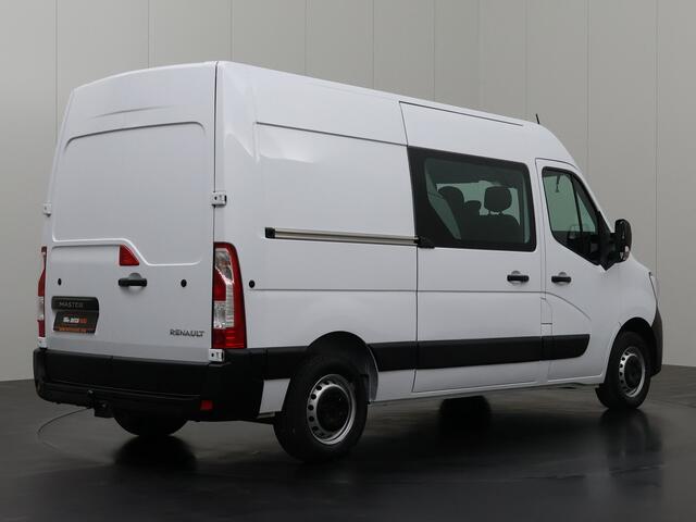 Renault MASTER 2.3DCi 150PK L2H2 Dubbele Cabine | 7-Persoons | Multimedia | Airco | Cruise | Trekhaak