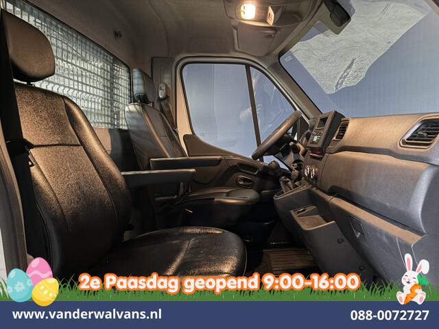 Renault MASTER 2.0 dCi 131pk Pick Up Open Laadbak Dubbel Lucht Euro6 Airco | Cruisecontrol | LED | Leder Bluetooth telefoonvoorbereiding