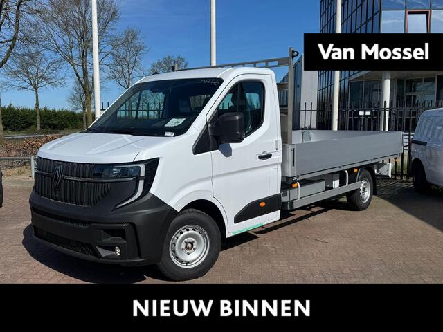 Renault MASTER E-Tech T35 L3 Advance long range 87 kWh open laadbak | Snel leverbaar! | Achteruitrijcamera | Standkachel | 2500kg trekgewicht |
