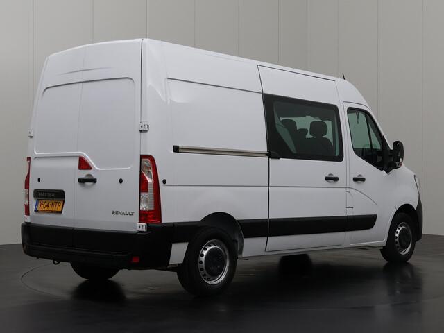Renault MASTER 2.3DCi 150PK L2H2 Dubbele Cabine | 7-Persoons | Multimedia | Airco | Cruise | Betimmering