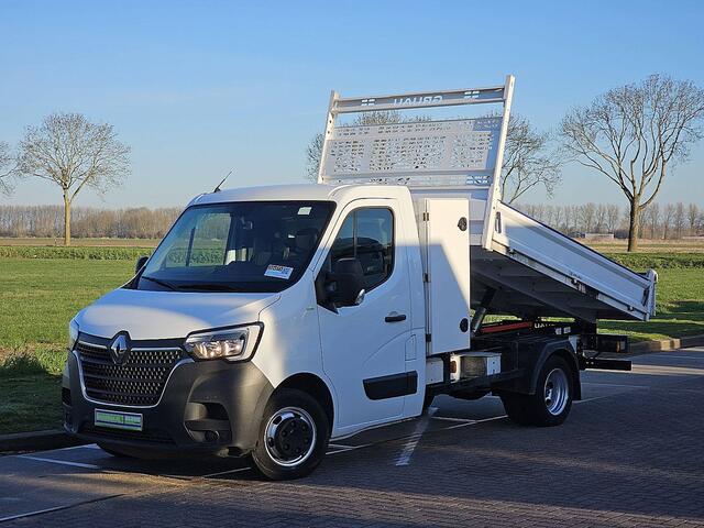 Renault MASTER T35 2.3 dCi 145 L3 DL Energy Dubbellucht Kipper Airco Kist 145Pk Euro6 3.5T-Trekhaak 3-Zits!