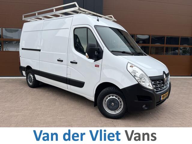 Renault MASTER T35 2.3 dCi L2H2 3p BPM Vrij! Lease ¤270 p/m, Imperiaal+Trap, Bedrijfswageninrichting, Navi, PDC, Airco, Trekhaak, Cruise controle, Onderhoudshistorie aanwezig